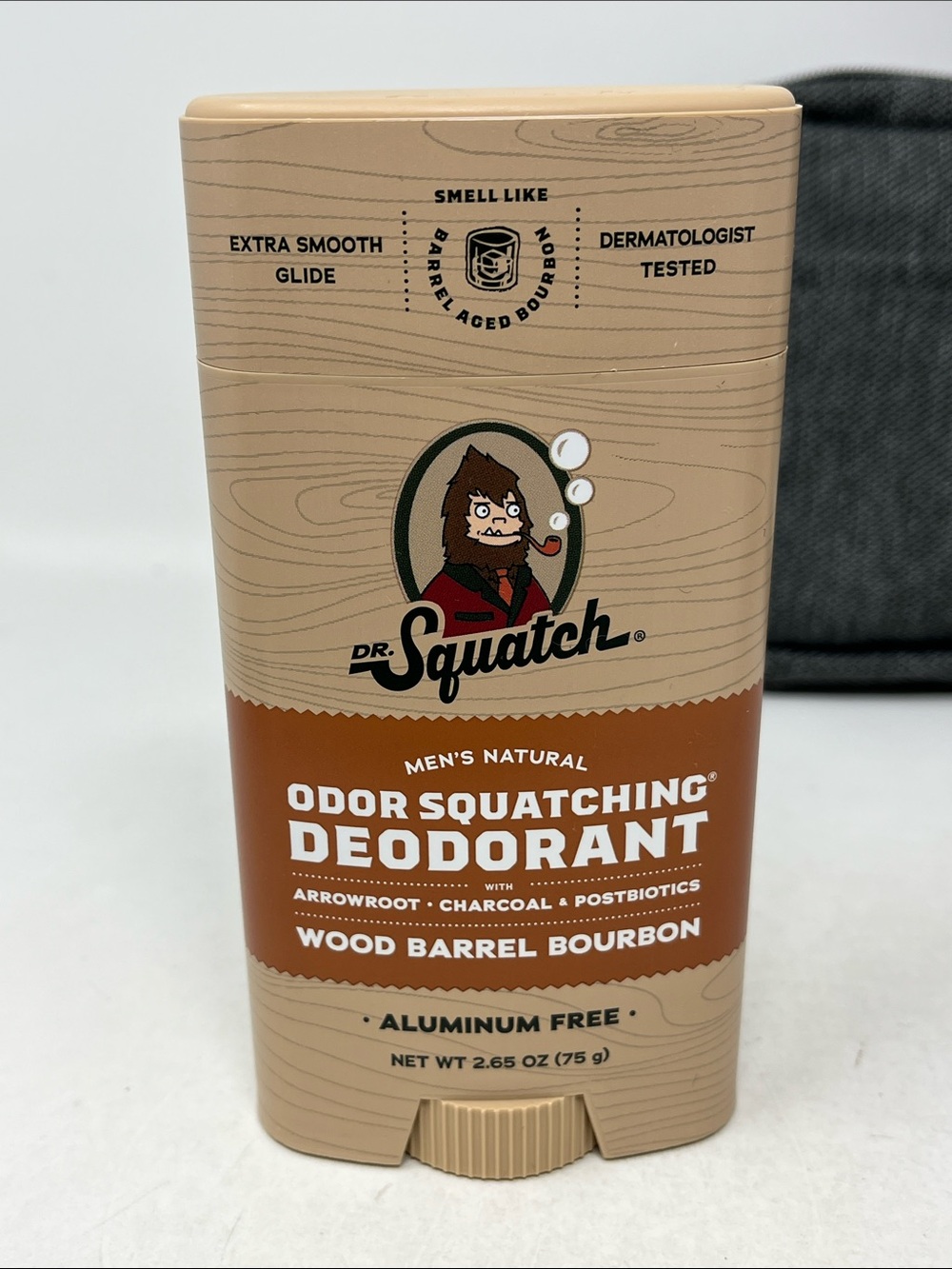 DR. SQUATCH BUNDLE WOOD BARREL BOURBON SOAP BODY WASH DEODORANT ZIP BAG SHIRT - Picture 8 of 15